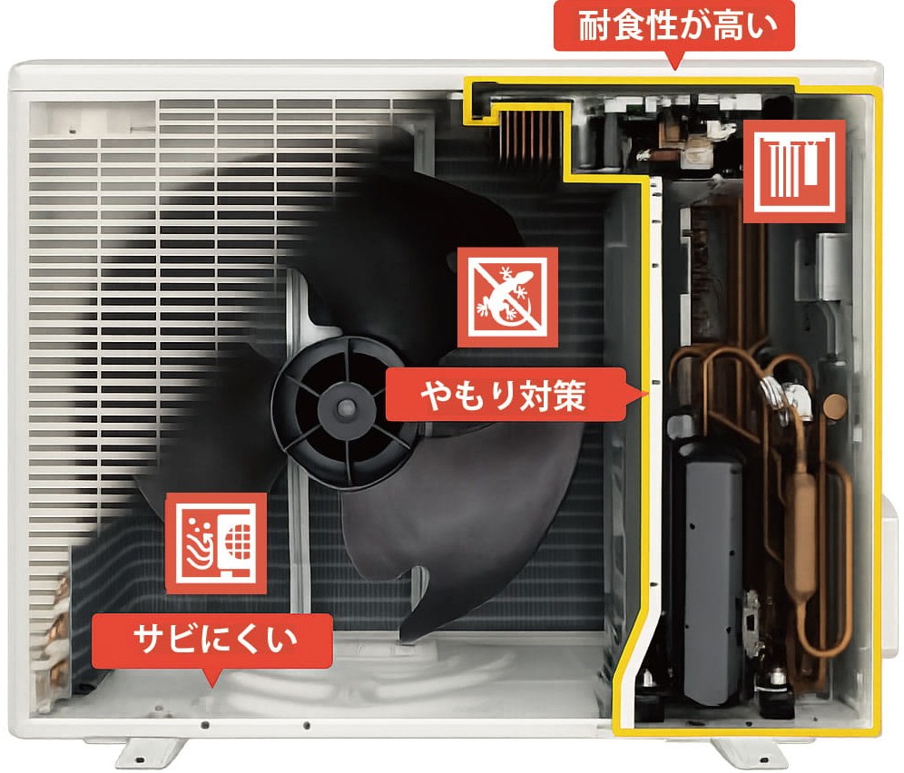 沖縄の塩害環境とエアコン対策