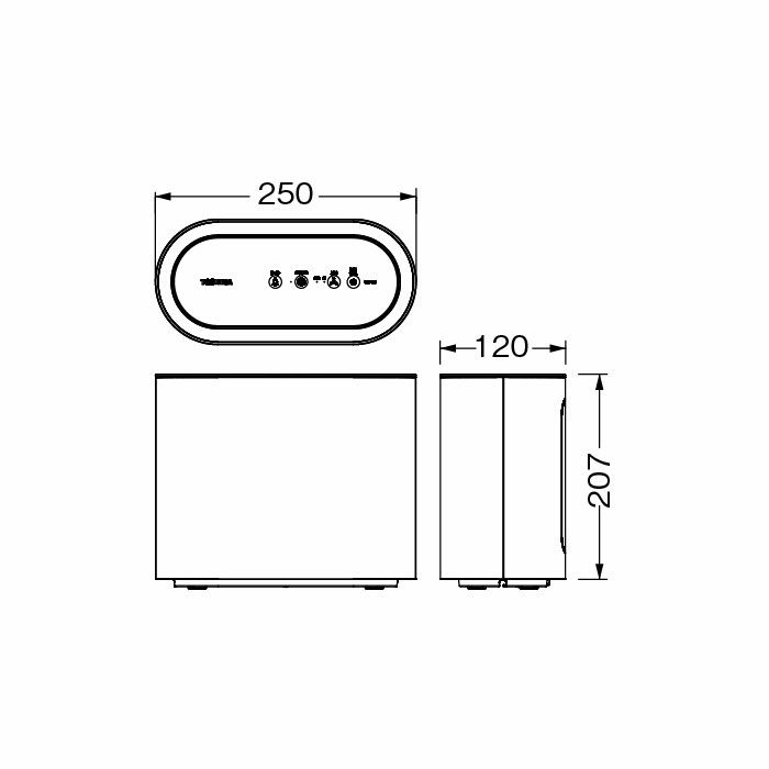 CSD-B03 東芝ライテック ウイルス抑制・除菌脱臭用UV-LED＋光触媒装置 Uvish ～８畳用 | エアコン・家電通販のたまたま