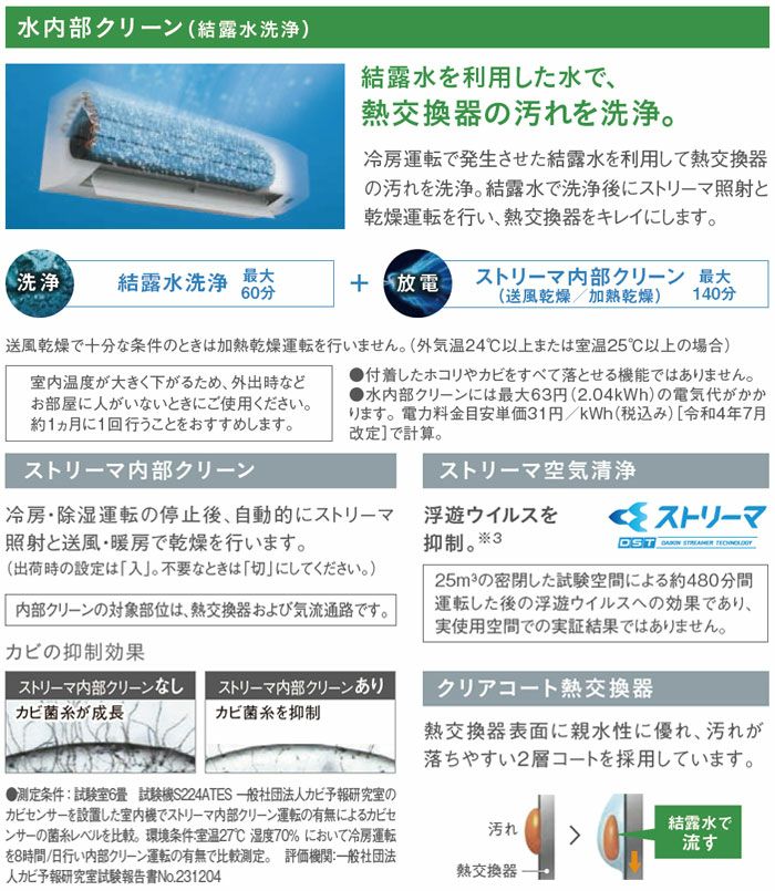 標準取付費込み?お掃除機能 ダイキン2020年10〜12畳